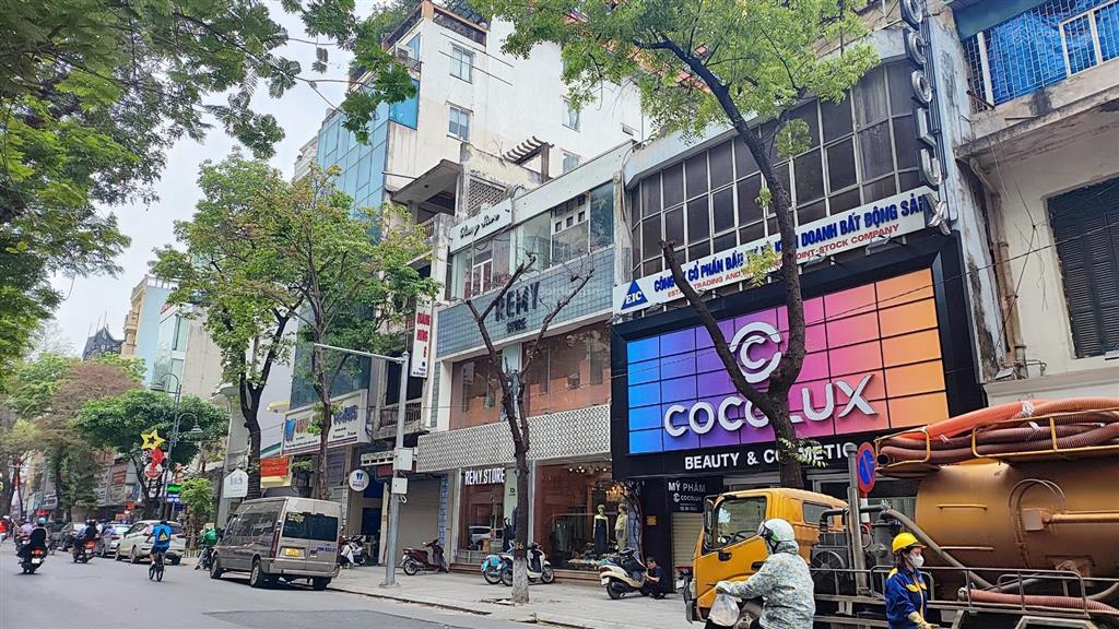 Siêu phẩm số 1 mặt phố bà triệu, diện tích 380m2  mặt tiền 10m  1 sổ 1 chủ vuông đẹp  giá 280 tỷ