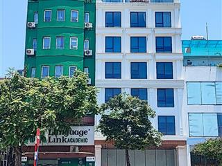 Siêu đỉnh tòa văn phòng phố láng hạ 228m²  6 tầng  10,4m m.tiền, lô góc  thang máy  giá 128 tỷ