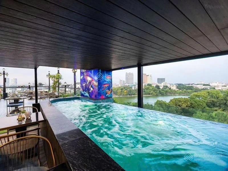 Hiếm có hoàn kiếm bán gấp khách sạn 4 sao phố yết kiêu 80 phòng, dt 370m xây 10 tầng dthu 6 tỷ/th