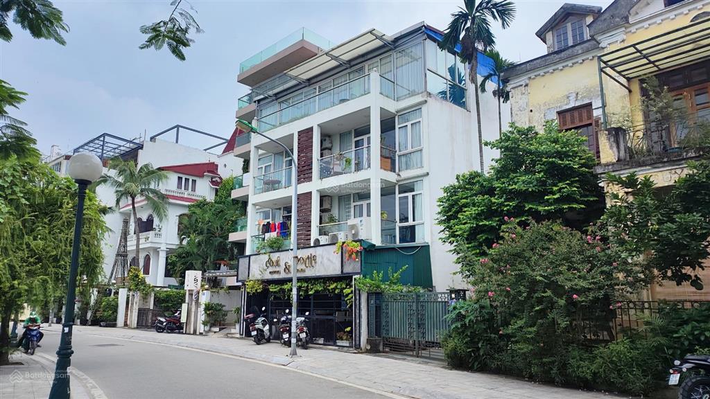 Đẳng cấp số 1 mặt phố quảng an rộng 680m2 mặt tiền 20m view hồ, tòa 5 tầng aparment + restaurant
