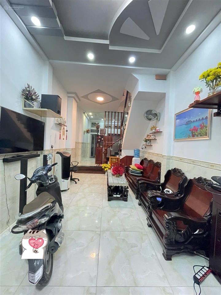Nhà 3 tầng 48m2 mặt tiền hẻm tám danh p4 q8
