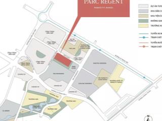 Bán nhanh căn e2, d2 339m2 siêu vip toà parc regent park city hà nội