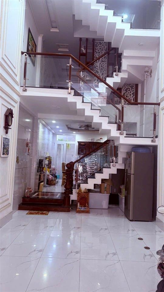 Nhà 5 tầng hẻm xe hơi quốc lộ 50  5 tầng  diện tích 4 x 14 (53m2)  chỉ hơn 8 tỷ