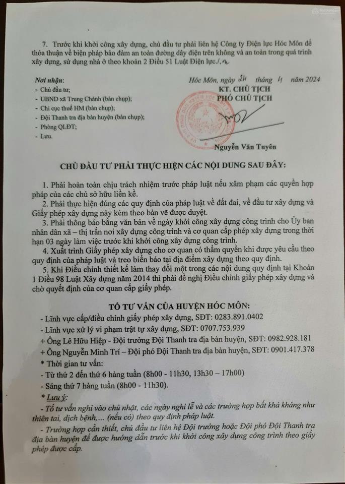 Bán nhà 3 lầu mới xây xong, mặt tiền đường thông 75m2 tại hóc môn