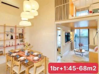 Căn duplex 1pn, 68m2 nằm cạnh công viên sunworld vốn ban đầu chỉ 550tr