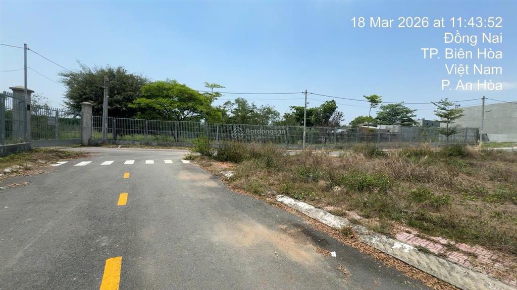 Sát vách sơn tiên  biên hòa đất sổ hồng riêng, chỉ tt 300tr sở hữu