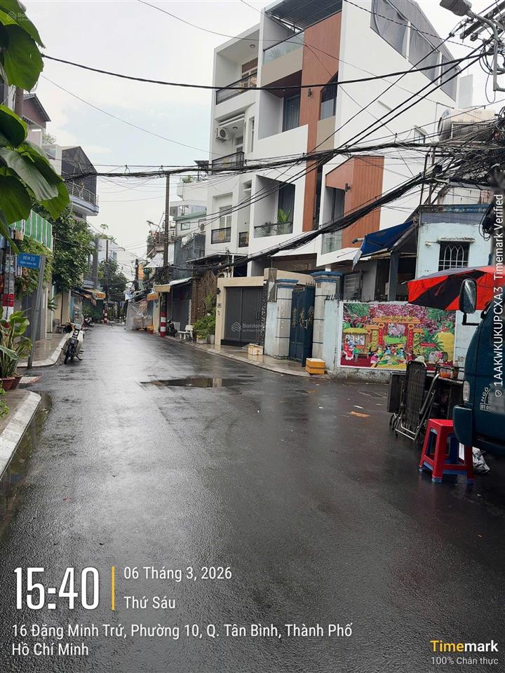 Bán nhà lô góc đặng minh trứ, p.10 tân bình  ngang 5,6m  giá 7,95 tỷ