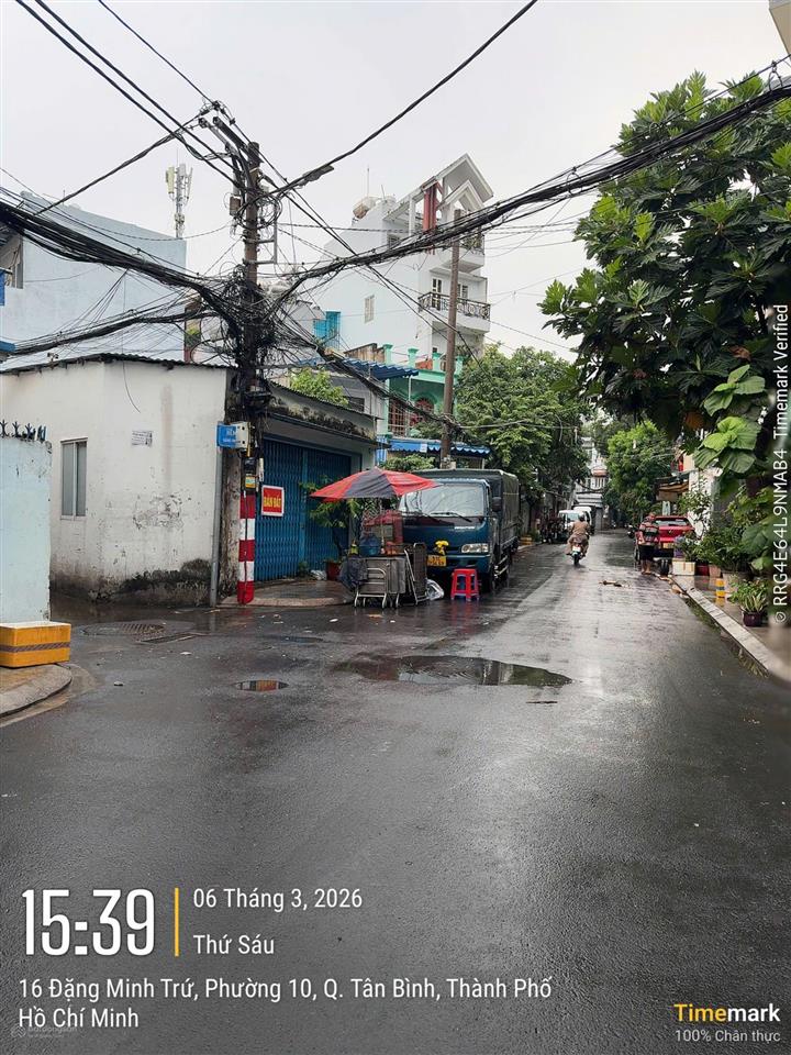 Bán nhà lô góc đặng minh trứ, p.10 tân bình  ngang 5,6m  giá 7,95 tỷ