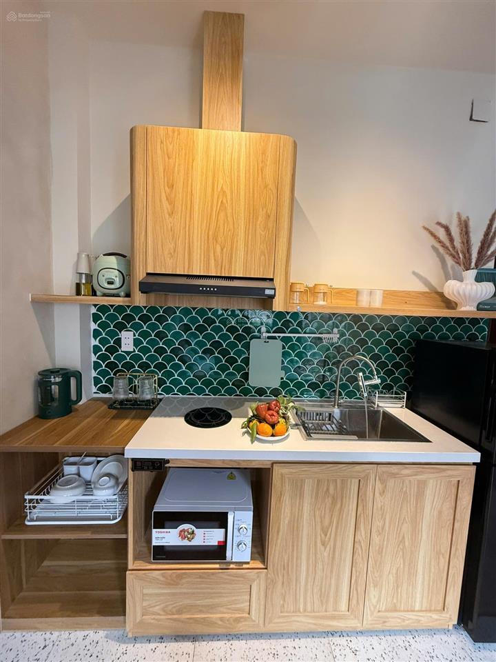 Studio ban công xanh, máy giặt riêng, full nội thất 441/75 điện biên phủ, bình thạnh