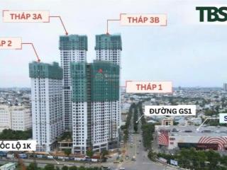 Căn hộ 2 phòng ngủ cao cấp tại khu hành chính dĩ an  htls 0%  18 tháng