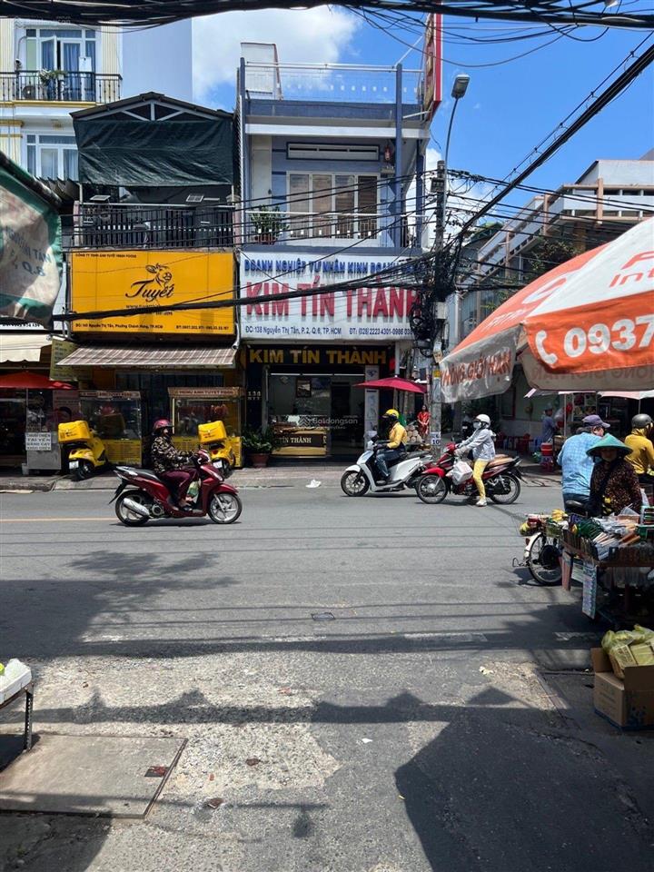Bán nhà 2 tầng  ngang 6,5 x 13m  nguyễn thị tần  q.8  chỉ 10,xty