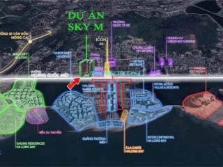 Căn góc đối diện lotte hạ long