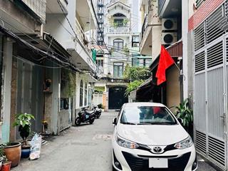 Hẻm ôtô vô nhà q3 lê văn sỹ 68m 4 tầng btct 11 tỷ hơn hiếm có