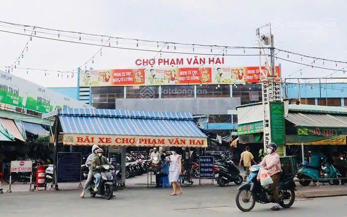 Đừng bỏ lỡ! nhà cạnh mặt tiền hẻm thông 3 tầng đúc 3pn 4tỷ4 phạm văn hai tân bình
