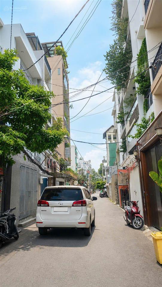 Ôtô vô nhàsát mặt tiền67m 4tầng 14 tỷ hơn q3 lê văn sỹ