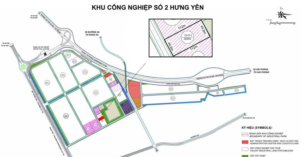 Lô hiếm diện tích 5000m2 kcn số 2 ngay nút giao yên mỹ, hưng yên