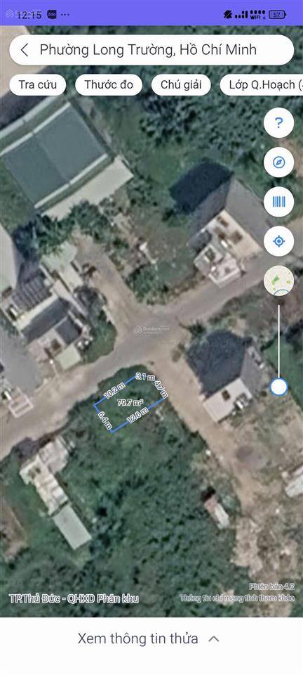 Bán gấp lô đất góc 2 mt 8m dg bưng ông thoàn, khu dân cư bàn cờ , cn 80m2 chỉ 5,8 tỷ