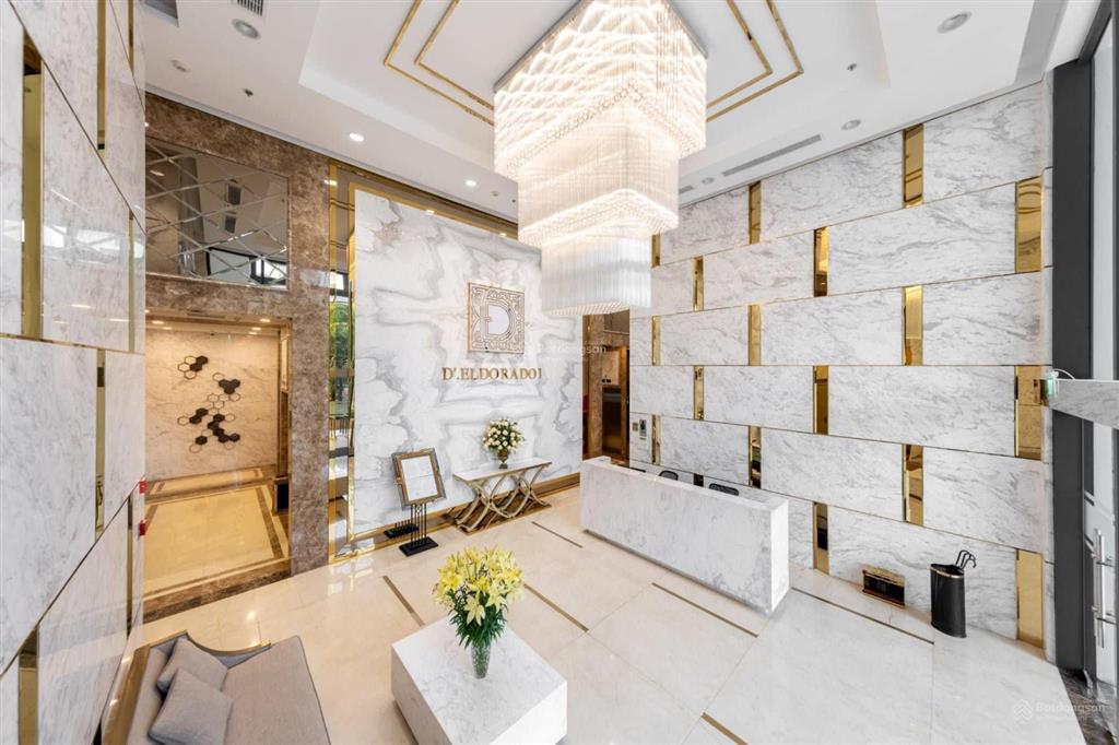 D’. el dorado  căn hộ 1 phòng ngủ dt 40m2 hướng hồ tây  full nt  sẵn sổ giao dịch  5,2 tỷ