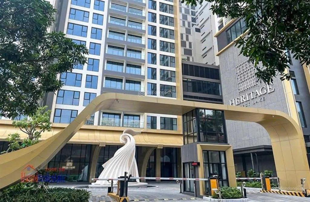 Bán căn studio 45m2 tòa heritage westlake  677 lạc long quân  nội thất cơ bản  giá 3.6 tỷ