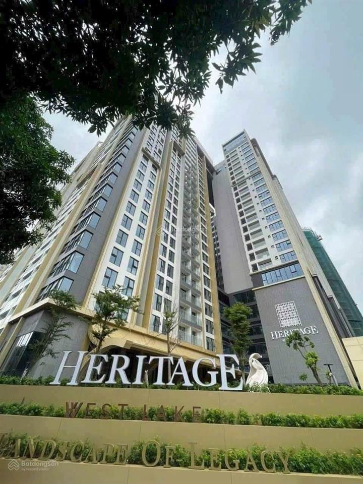 Heritage westlake 689 lạc long quân  căn studio 45m2 full nt. giá 3.3 tỷ, ở ngay hoặc cho thuê