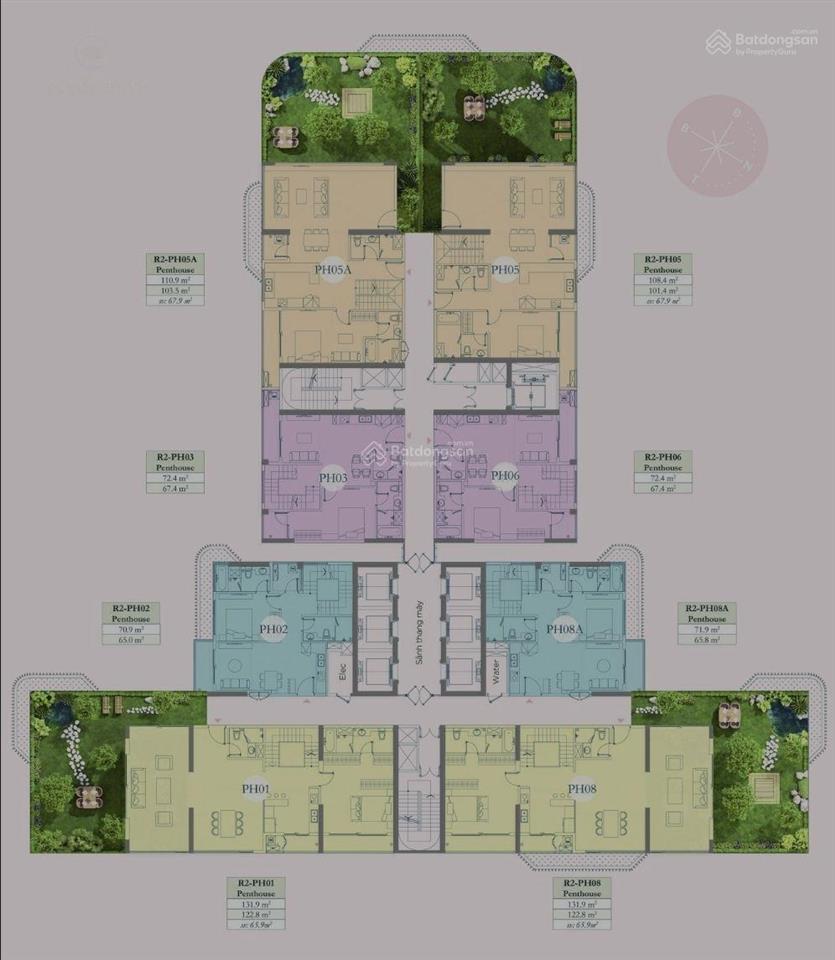 Chính chủ bán cặp căn penthouse có 1 0 2 tại siêu quần thể đô thị ecopark