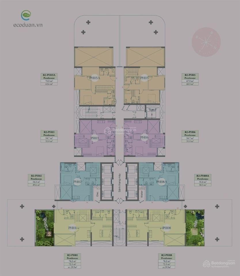 Chính chủ bán cặp căn penthouse có 1 0 2 tại siêu quần thể đô thị ecopark