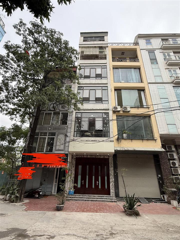 Cho thuê toà nhà văn phòng phố bùi huy bích, hoàng mai, hà nội, 6 tầng thang máy cực đẹp