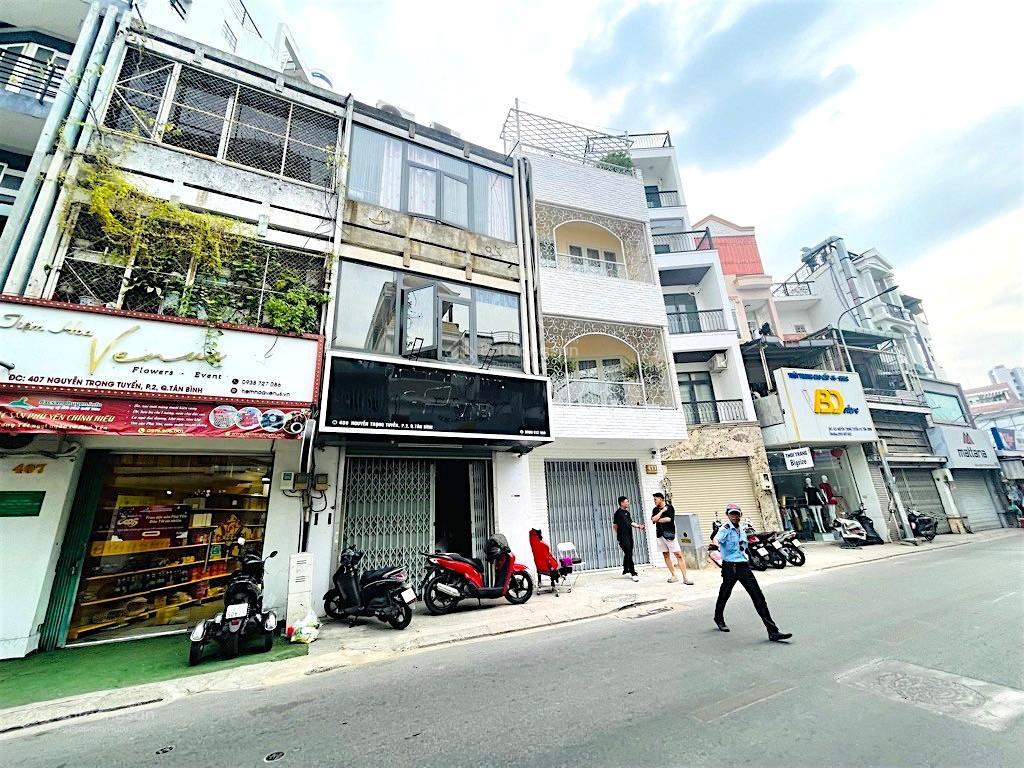 Mặt tiền nguyễn trọng tuyển  góc lê văn sỹ  51m2  4 tầng  mặt tiền kinh doanh  chỉ 13 tỷ18