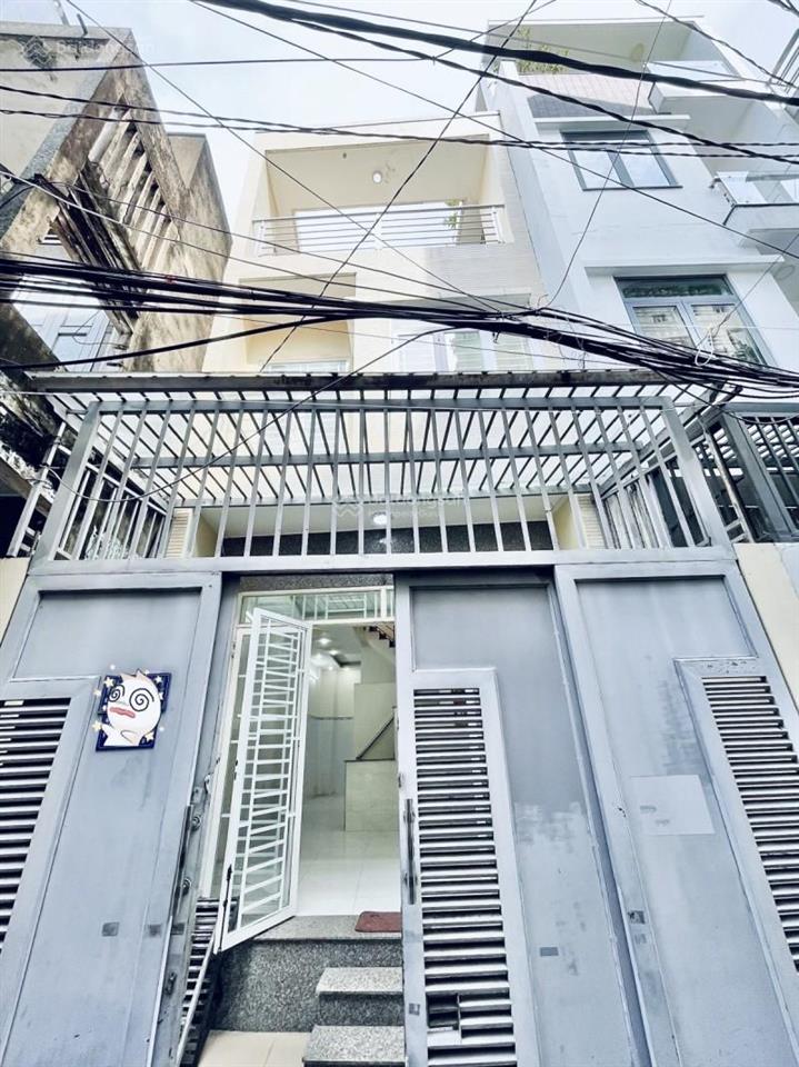 Nhà đẹp cách mạng tháng 8  tân bình  54m  ngang nở hậu  4 tầng kiên cố  chỉ 7tỷ65