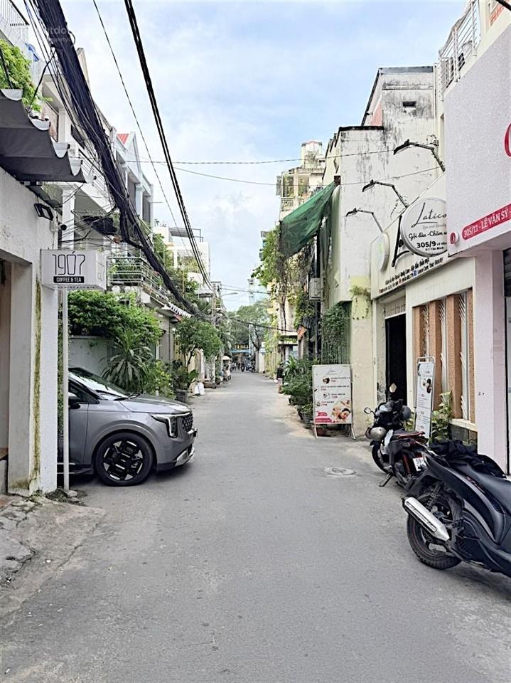Lê văn sỹ  mặt tiền hẻm kinh doanh  xe hơi tránh  48m²  4 tầng  chỉ 9tỷ9