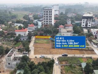 Bán lô đất 100m2 trung tâm hoà lạc, gần sát đại học fpt, học viện tài chính. xây cho thuê được luôn