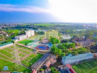 Em tám bán lô đất gần đại lộ thăng long, đại học fpt, diện tích 100m2 sẵn sổ xây cho thuê được