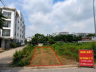 Nhỉnh 3 tỷ bán lô đất thôn 2 tân xã gần fpt, xây cho thuê được, chính chủ cần tiền nên bán giá tốt