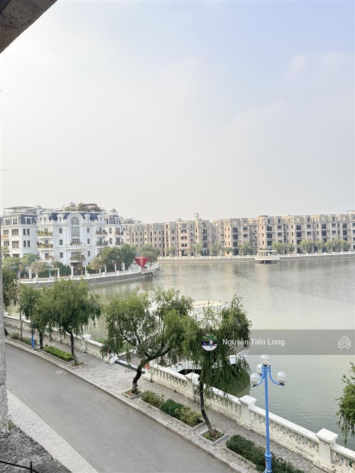 Bán biệt thự lideo hoài đức  view hồ  360m2  mt 15m  2 mt trước sau  giá 60.8 tỷ có tl