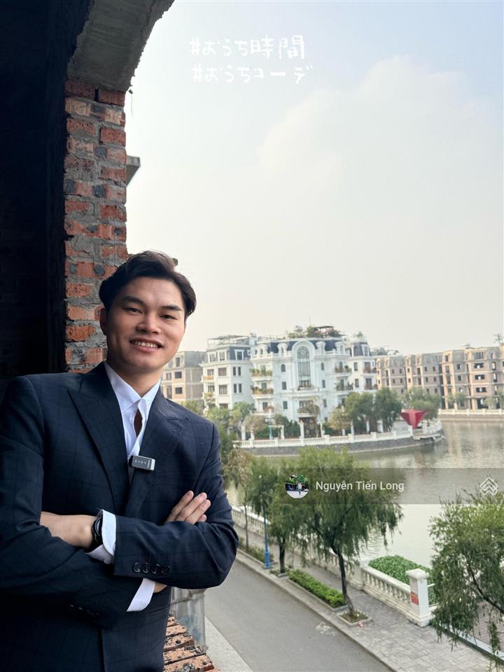 Bán biệt thự lideo hoài đức  view hồ  360m2  mt 15m  2 mt trước sau  giá 60.8 tỷ có tl