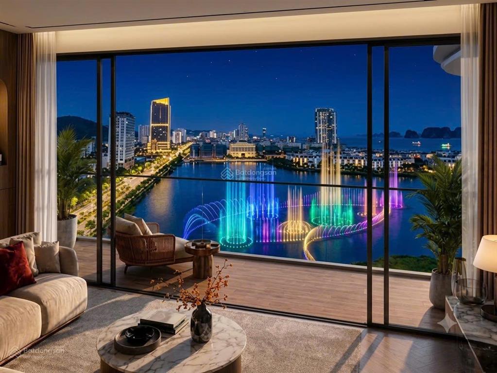 Primabay hạ long tầng 20 view hồ nhạc nước, biển, bến du thuyền giá 2 tỷ full nội thất