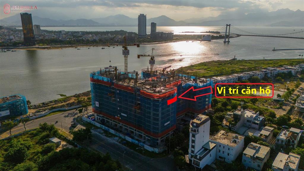 Cực hiếm  cần bán căn góc 2pn 77,6m², tầng 09 peninsula đà nẵng, view biển mỹ khê  gốc cđt