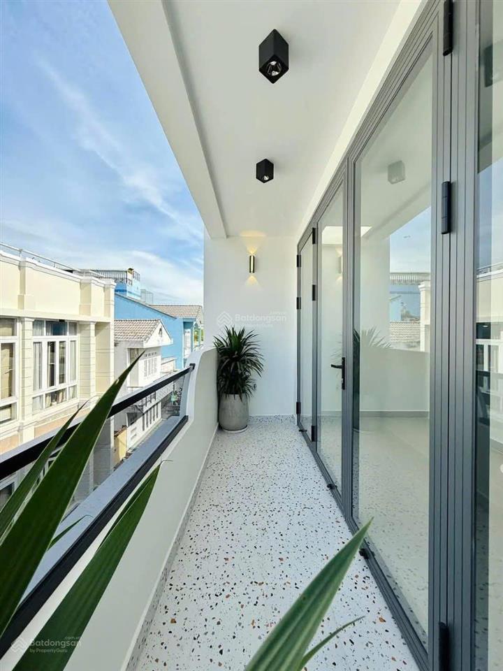 Nhà mới xây ngay phan văn khoẻ, 4 x 14, 4 tầng, 4pn, thiết kế hiện đại, kế bên trường bình tiên