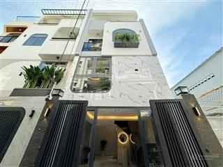 Nhà mới xây ngay phan văn khoẻ, 4 x 14, 4 tầng, 4pn, thiết kế hiện đại, kế bên trường bình tiên