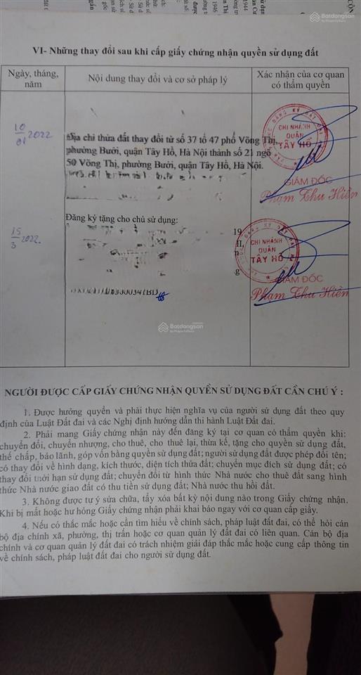 Đất chính chủ, sổ đỏ, đóng thuế hàng năm đủ
