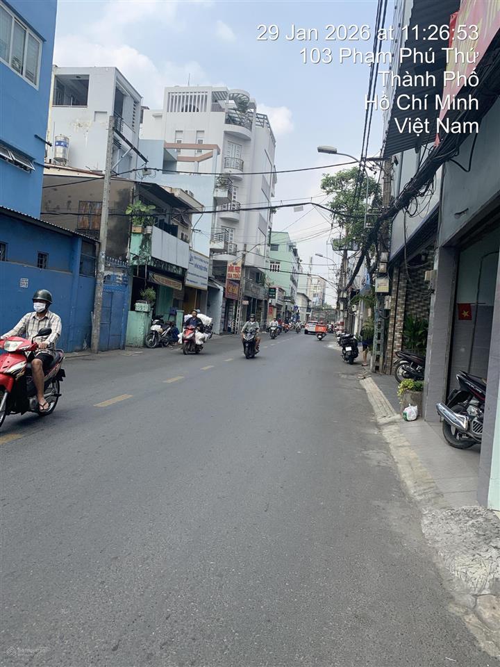 Bán gấp mtkd phạm phú thứ, tân bình, 6,9 tỷ, dtsd 75m2, hàng hiếm!
