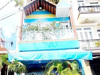 Ngộp bank cần bán gấp nhà 4 tầng hẻm thông 6m 704 hương lộ 2 chỉ 6.3 tỷ