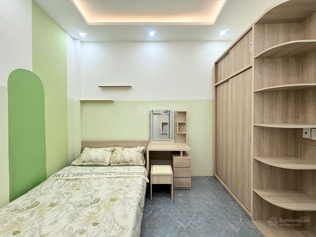 Hiếm, 46m2, sát mặt tiền, shr,tặng full nội thất,2 tầng lê quang định,p5, có phòng ở dưới trệt