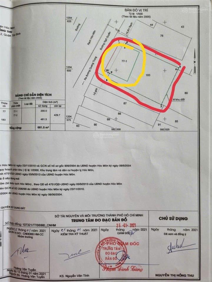 Kẹt tiền cần bán gấp, giá nêu trên đã giảm 2 tỷ so với ban đầu. đất chính chủ