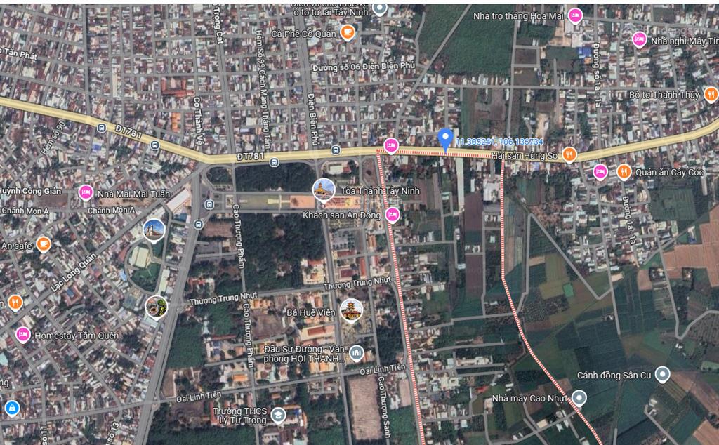 Bán trang trại khu nghỉ dưỡng tại cầu khởi, dương minh châu, tây ninh, 800 triệu