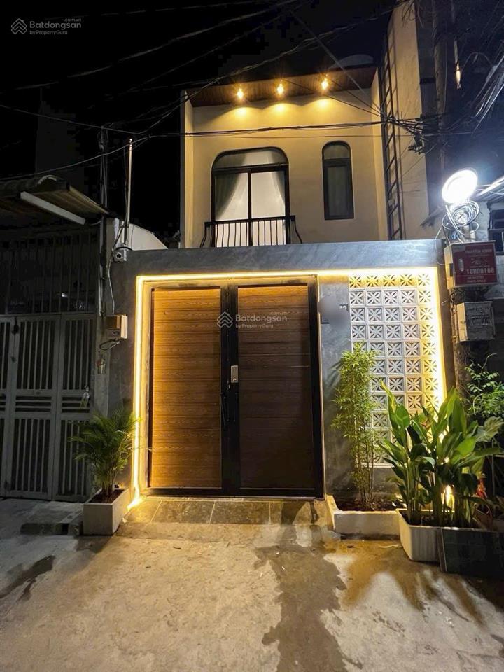 Chỉ nhỉnh 6đ  nhà full nội thất  56m  1 lầu  3pn gần chợ tân hường sát aeon tân phú