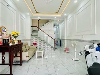 Bán nhà 4 tầng mới đẹp, hẻm xe tải 6m thông, khu vip lê văn quới 60m2 chỉ 6.8 tỷ