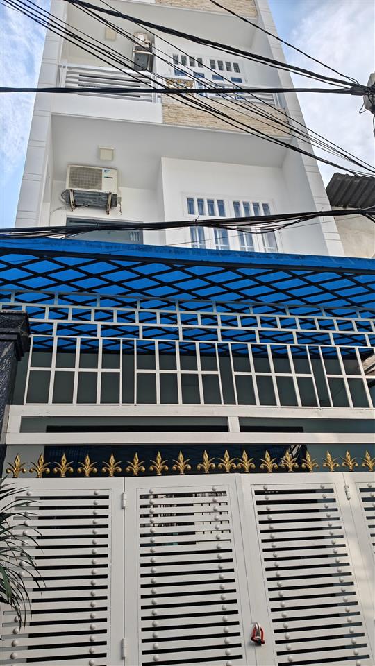 Bán nhà 4 tầng, hẻm xe hơi thông lũy bán bích tân phú, 68m2, 8 tỷ