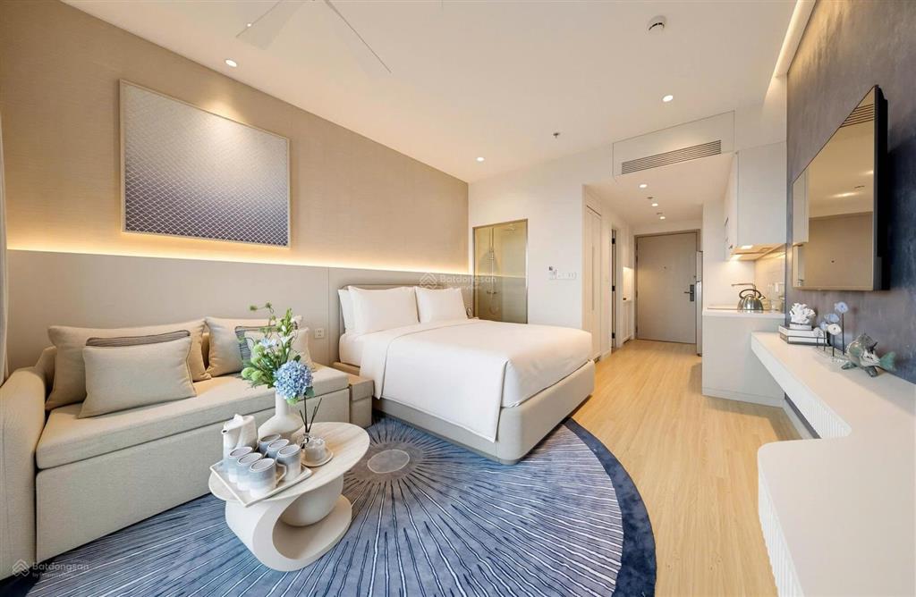 Căn studio ch26 tầng 21 mặt ngoài view sông thoáng mát tòa onsen 3 charmora city nha trang chỉ 2tỷ2