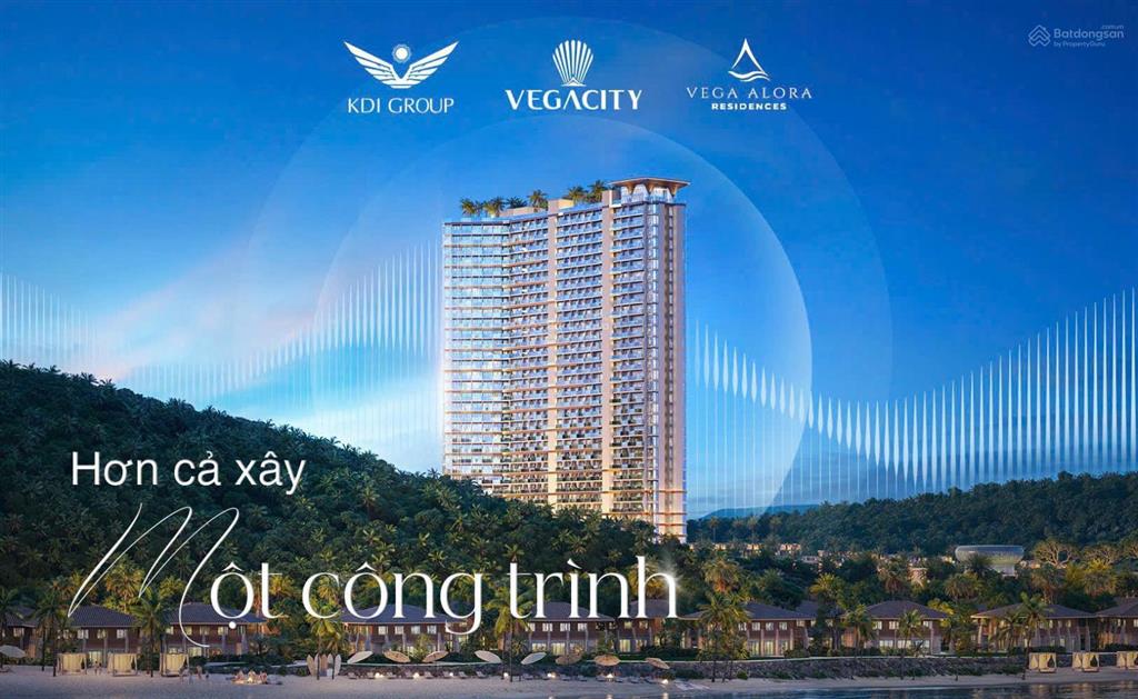 Chỉ 1 tỷ 6 sở hữu căn hộ view biển  mũi vịnh ngọc thành phố nha trang